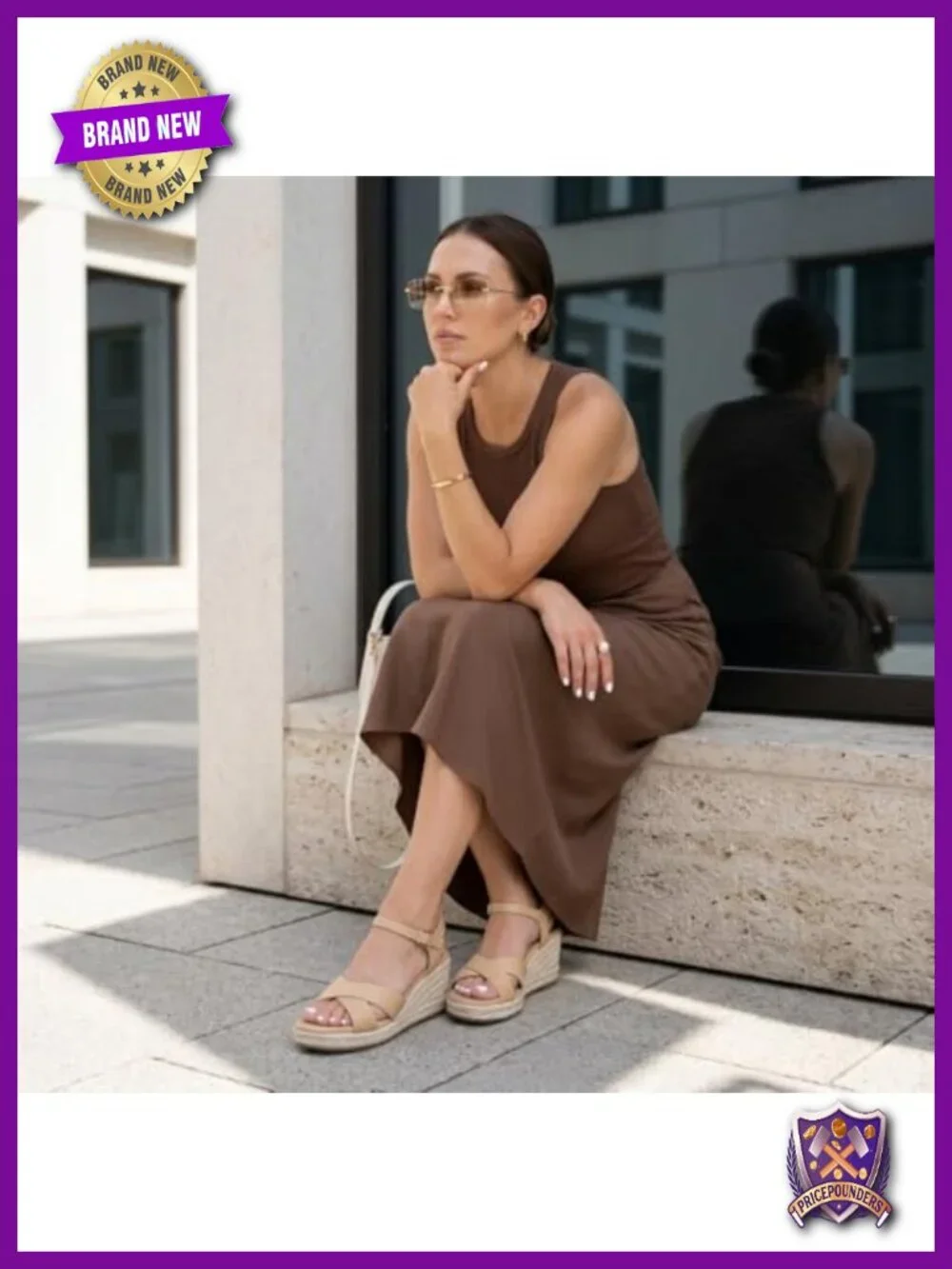Crisscross Open Toe Espadrille Wedge Sandals with Ankle Strap